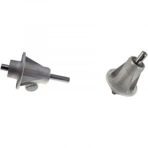 Jardiaffaires Jeu de 2 paliers compatibles Castel Garden/GGP, Stiga, Viking 102 et 122cm