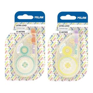 MILAN Ruban correcteur extra long 5 mm x 15 m, série New Look