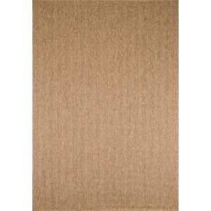 Nazar Tapis chevron effet jute naturel en polypropylène 120x160