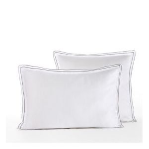 Taie d'oreiller en satin de coton bio, Tucci