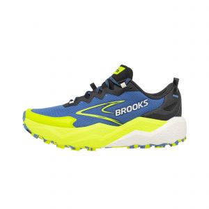 Brooks Chaussures Caldera 8 Medium bleu ultra vert néon - 43