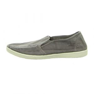 Natural World Chaussure Homme Slip on Elastic Cotton Bio Semelle Plantaire végétalienne Amovible 43