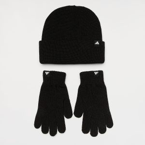 Adidas Glove Beanie Set Originals, Accessoires, en noir, taille: ONE SIZE - Couleur noir - Taille ONE SIZE