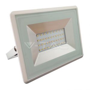 V-TAC Projecteur LED 30W (150W) Blanc -- Blanc Neutre 4000K | Blanc - Blanc Neutre (4000K)