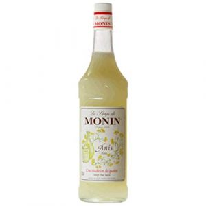 Monin Sirop d'Anis pour Cocktail, vin aromatis&eacute;, Limonade et Eau Plate - Ar&ocirc;mes Naturels - 70cl