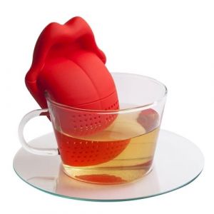 Infuseur à t en forme de langue * Matière : silicone (non toxique et norme alimentaire) * Dimensions : 11 x 9 x 4 cm * Résiste à