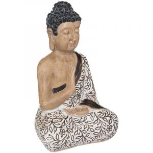 Image de Statuette Déco "Bouddha is" 37cm Multicolore Prix