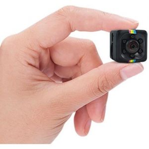 Mediawave Store - Mini Caméra Vidéo hd Cachée Microphone SQ11 et Caméra de Vision Nocturne 1080P