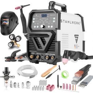 Stahlwerk - Poste de soudage combiné 4 en 1 ac/dc tig 200 Spot Puls d cut Equipement complet
