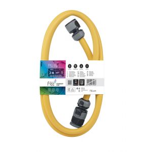 Nourrice FITT lily jaune 15mmx2m équipé avec raccord techno