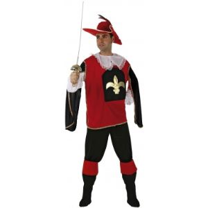 Déguisement de mousquetaire homme (taille L)