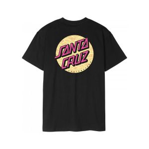 Santa cruz Wagon Dot Chest T-Shirt noir