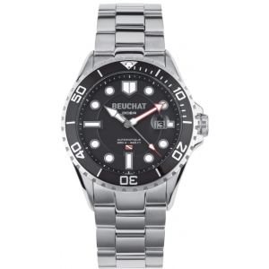 Beuchat BEU0095 - Montre pour homme avec bracelet en acier