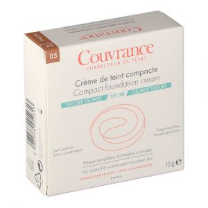 Image de Avène Couvrance - Crème de teint compacte oil-free soleil