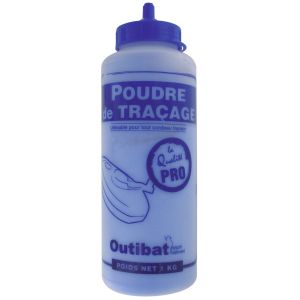 Image de Outibat Biberon poudre bleue 1kg -