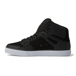 DC Shoes Homme Pure Basket, Noir et Blanc, 46 EU