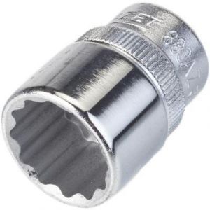 Hazet 880AZ-5/8 - Douille pour clé à douille 6 pans extérieurs 3/8" (10 mm) T 5/8