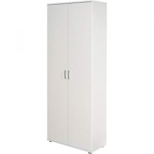 Ebuy24 - Arta Armoire 5 tablettes de rangement, blanc.