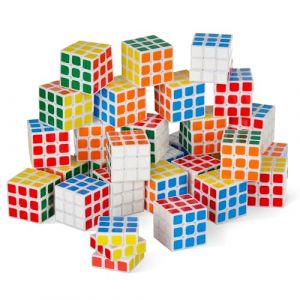 30 Mini Puzzle Speed ????Cube Fidget Toys - TWIDDLERS - Remplisseurs de sacs de fête pour enfants, cadeaux d'invités, sacs cadeaux