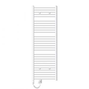 LuxeBath Radiateur &Eacute;lectrique de Salle de Bain Sahara 600x1800 mm Blanc Raccord Lat&eacute;ral