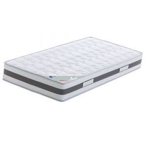 Matelas 120x200 à Mémoire de Forme 21 Cm + Soutien Ferme + Extrmement Durable + Face Hiver + Face été + Protège Matelas OFFERT Nuitsdor 120 200