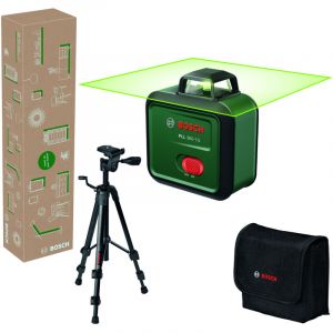 Bosch Plane Laser PLL 360-1G (laser vert 360&deg;, auto-nivelant, pr&eacute;cision &plusmn;0,4 mm/m, batterie Li-Ion rechargeable int&eacute;gr&eacute;e, chargement USB-C, dans bo&icirc;te en carton commerce en ligne)