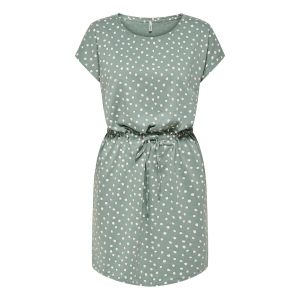 Image de Only Robe col rond, manches courtes Imprim&eacute; Vert - Taille L;M;S;XL;XS