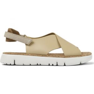 Camper Sandales Oruga marron clair blanc femme - 36