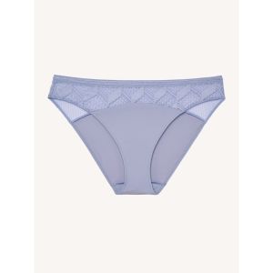 Passionata Culotte aux d&eacute;tails graphique - Bleu