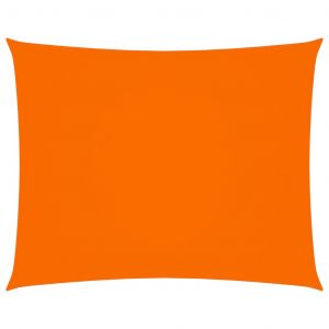 VidaXL Voile de parasol Tissu Oxford rectangulaire 4x5 m Orange