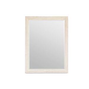 Image de Décoration d'Autrefois Miroir Bois Blanc 140x100x40cm