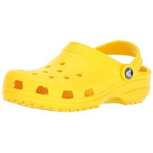 Image de Crocs Classic Clog Kids, Sabots Mixte Enfant, Jaune (Lemon), 24-25 EU