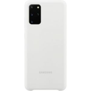 Samsung Coque S20+ Silicone blanc