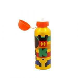KIDS LICENCING Gourde Jaune bouchon rouge Disney Mickey - 500 ml