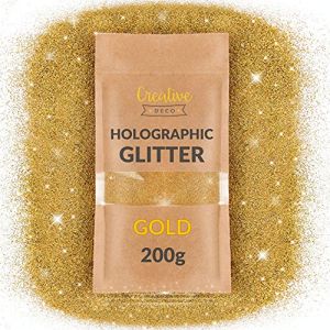 Paillettes Fines - Paillette Pour Peinture - Paillettes Pour Visage - Or - 200g