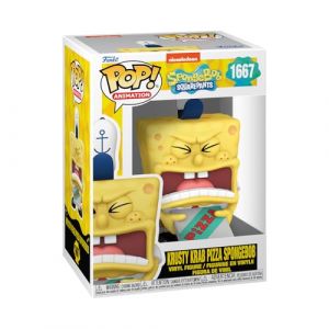 Funko BOB L'EPONGE AVEC PIZZA / BOB L'EPONGE / FIGURINE POP