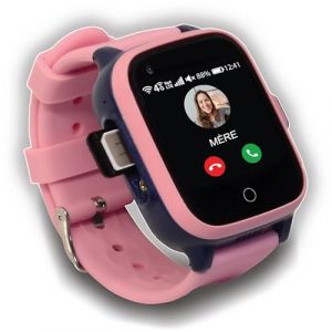 Image de KUUS. Montre connectée Enfant GPS et téléphone - Traceur GPS Enfant avec localisation - Montre Telephone avec sim, Montre GPS Enfant Appel vidéo, Appel SOS, étanche IP67