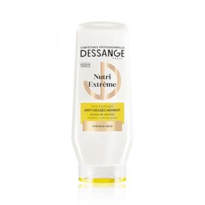 Jacques Dessange Après-Shampoing Anti-Dessèchement Nutri-Extrême - Formule Enrichie En Céramide & Huile De Camélia - Soin Démêlant - Nourrit, Protège & Adoucit - Cheveux Secs - 225ml
