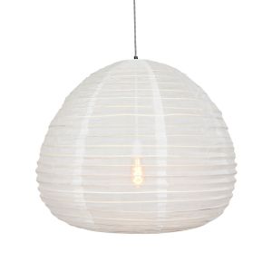 Image de Steinhauer Suspension Bangalore Blanc, 1 lumière - Design - Intérieur - Bangalore - Délai de livraison moyen: 10 à 14 jours ouvrés. Port gratuit France métropolitaine et Belgique dès 100 €.