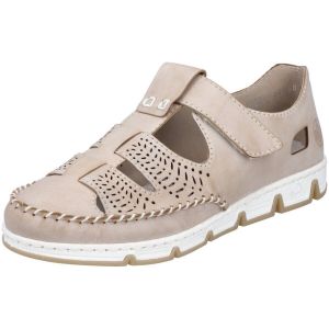 Rieker Femme 49958 Chaussures Pieds Nus, Beige, 38 EU