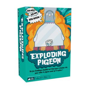 Exploding kittens Jeu de société Exploding Pigeon Jeu de société - AS-EKIEP01FR