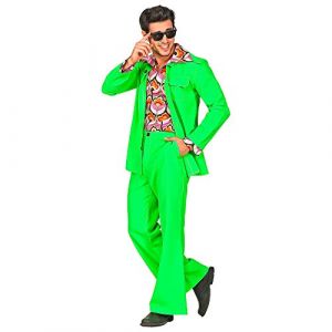Widmann Déguisement Disco Costume Seventies Vert Homme