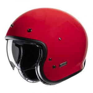 HJC Casque jet V31 Deep Red rouge- M