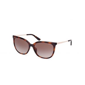 Guess Femme GU00150-H 52F Lunettes de soleil Inject&eacute; Havana Marrone Carr&eacute; Normale Sfumato