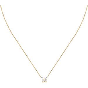 Collier Papillon Plaqu&eacute; Or Amiti&eacute; Lps10arr111