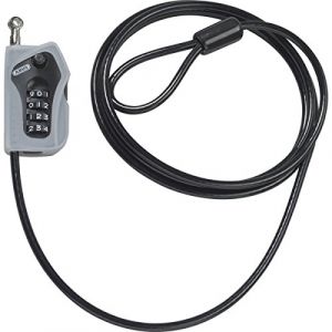 Abus Combiloop 205/200 52523-0 Antivol câble à code Noir 200 cm