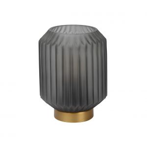 Lucide Lampeverre gris e14 - Gris