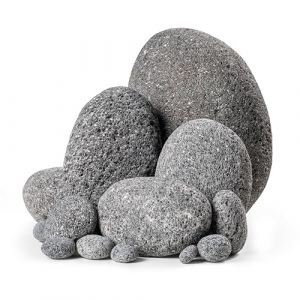 ARKA mySCAPE-Lava Pebbles - 10 kg/Mix: 10-200 mm - pour aquascaping spectaculaire dans Aquariums d'eau Douce, supportent la Filtration Naturelle et créativité.
