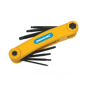 Image de Silverline 50970 - Monture de 7 clés Torx T10-T40