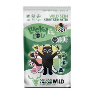 Lucky Lou Food Code croquettes pour chat, senior, volaille et gibier 1,7 kg